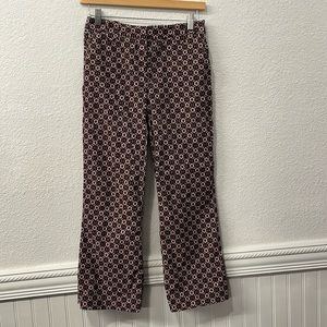 Topshop Groovy corduroy cropped ankle pants